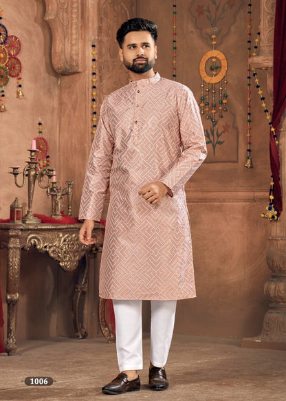Premium white embroidered Kurta with Pant
