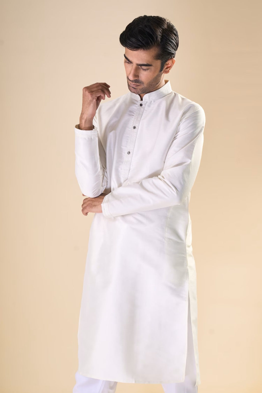 Swayam - Perfect Silk Mens Kurta with Pajama