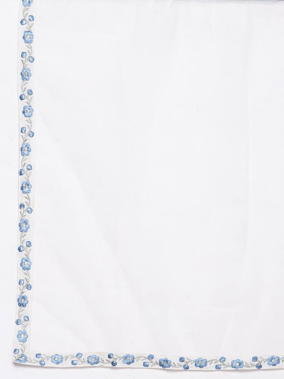 Premium white kurti set
