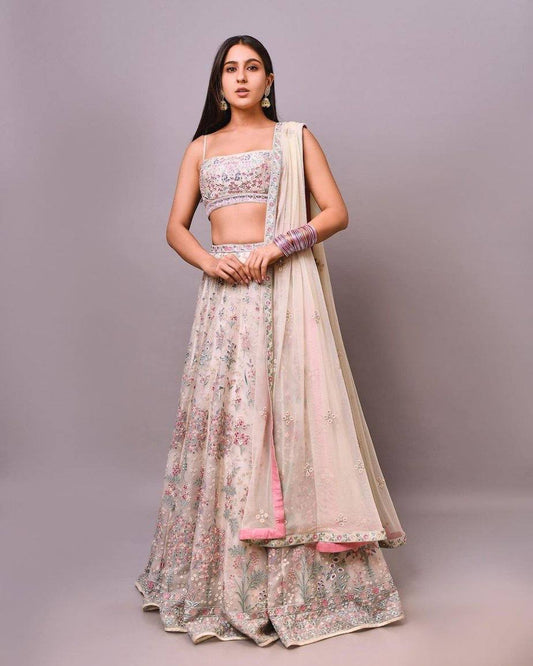 Premium floral fully stitched lehenga