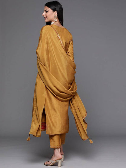 Haldi Yellow Kurti pair with Dupatta