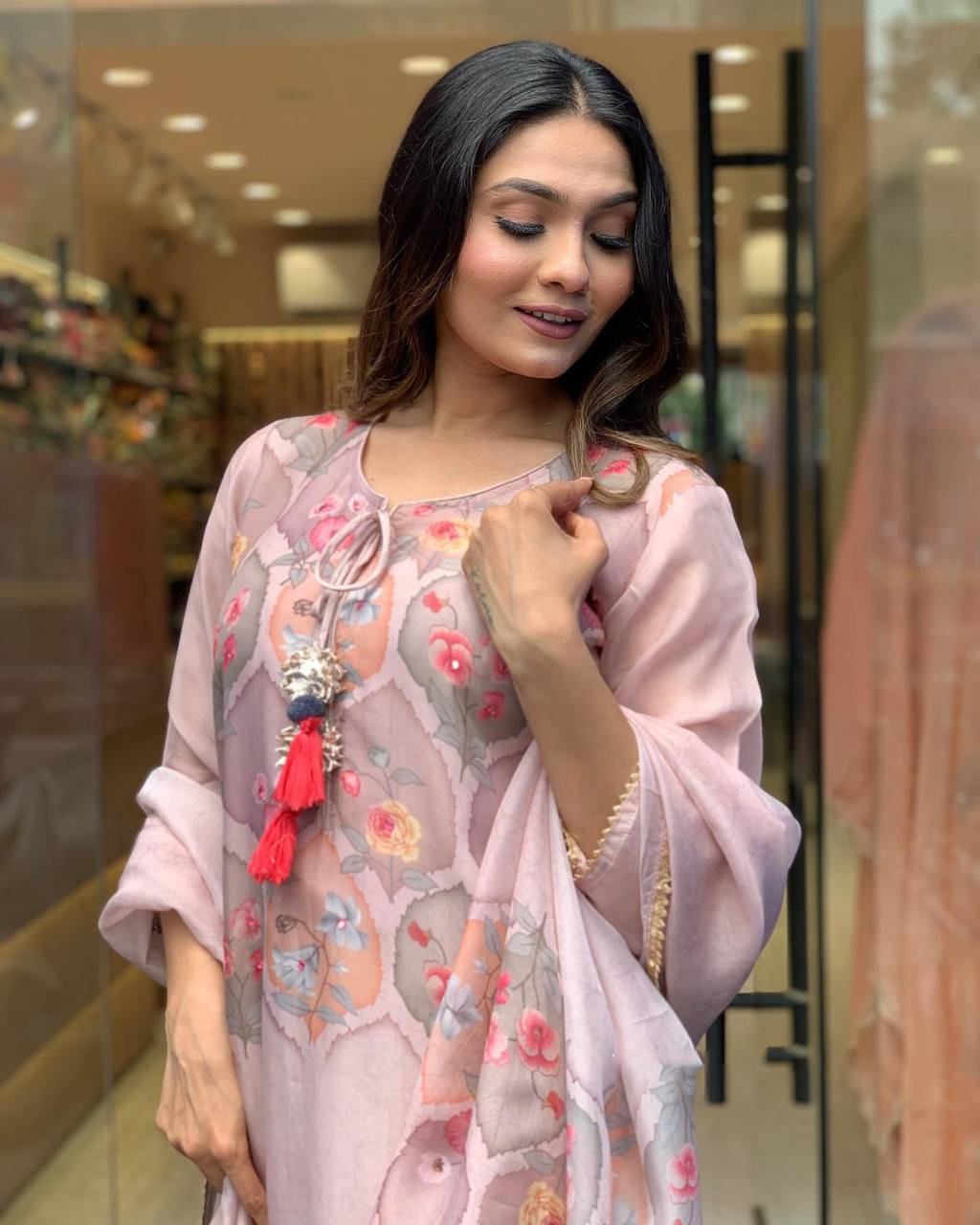 Dusty Pink kurta set