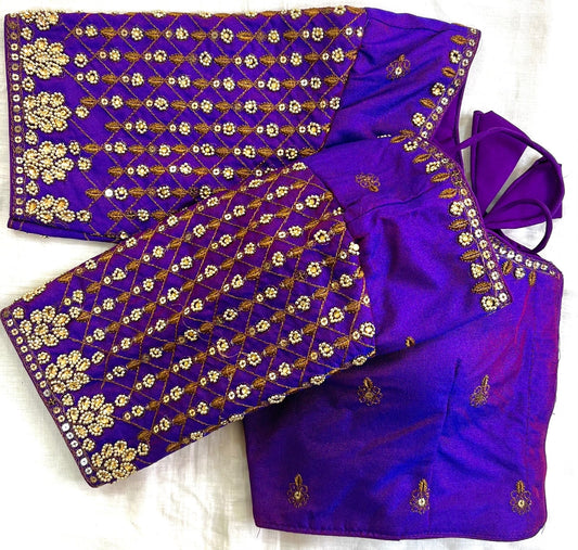 Premium khatali handowork fully stitched blouse