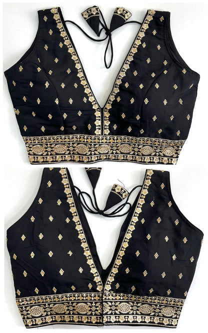 V shape readymade Premium blouse in sizes