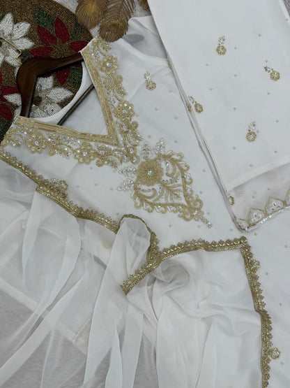 Zariya - Soft Georgette beautiful Punjabi Suit Fully Stitched