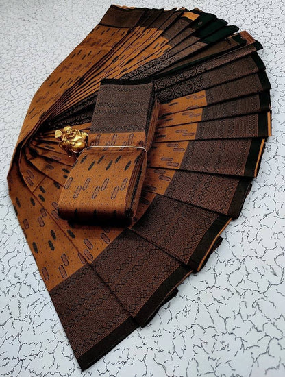 Banarasi Soft Silk Pattu Saree with Stitched Blouse Options